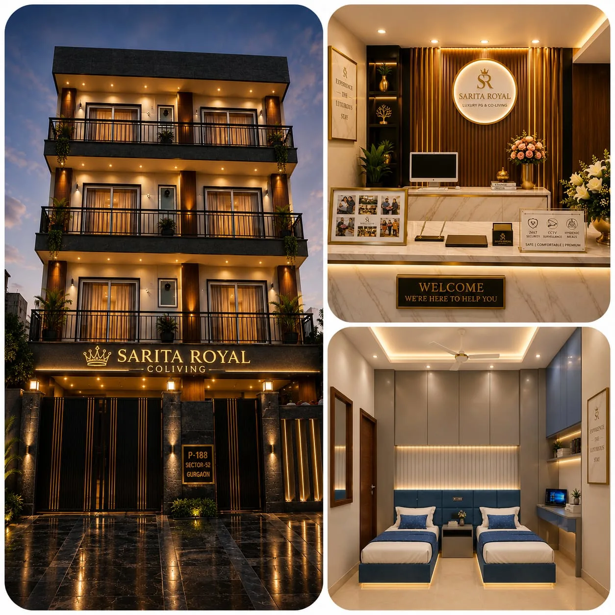 Sarita Royal luxury common area